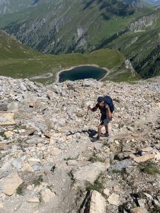 Rede.Engel, Claudia Engel beim Wandern